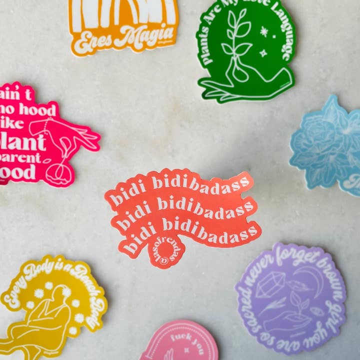 Las Ofrendas - Wholesale Sticker - Bidi Bidi Badass vinyl Inspirational Sticker1