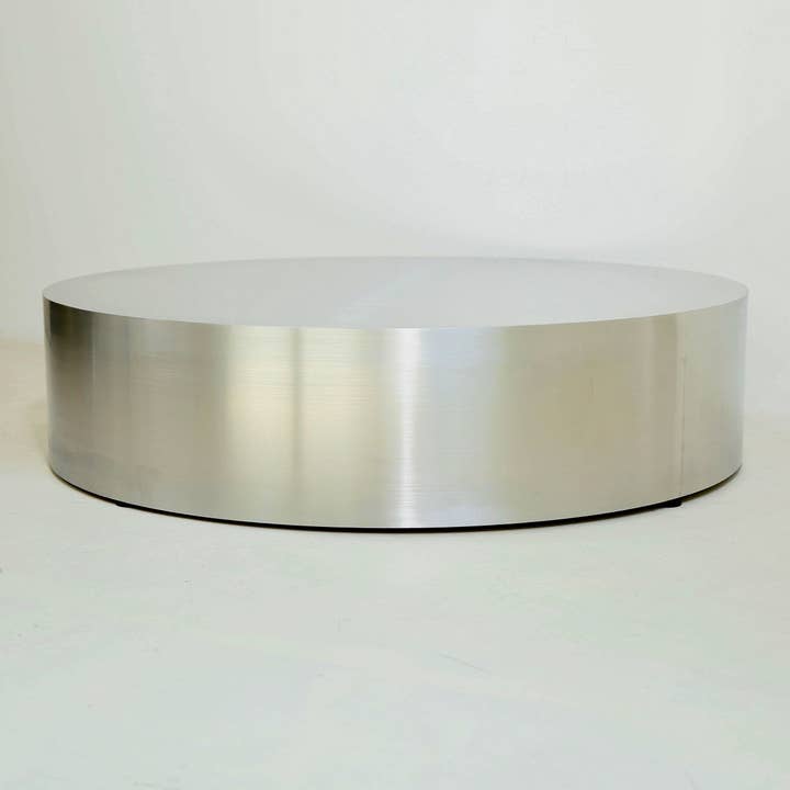 #023 - Stainless Steel Circular Platform Table for wholesale on Faire2