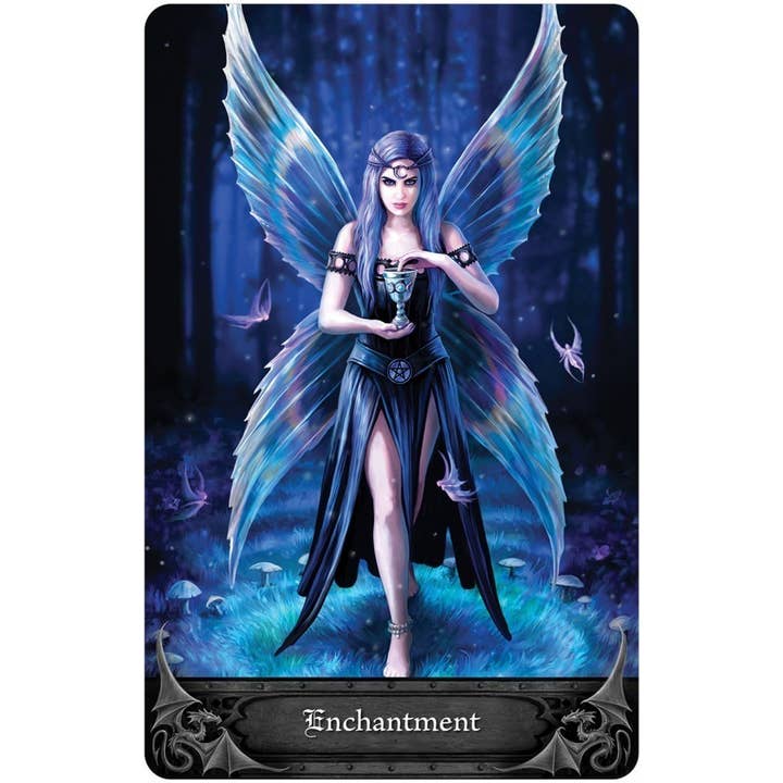 Cardshouse - Wholesale Tarot Cards - Oracle Cards And Book Set Anne Stokes Gothic Oracle Us Games