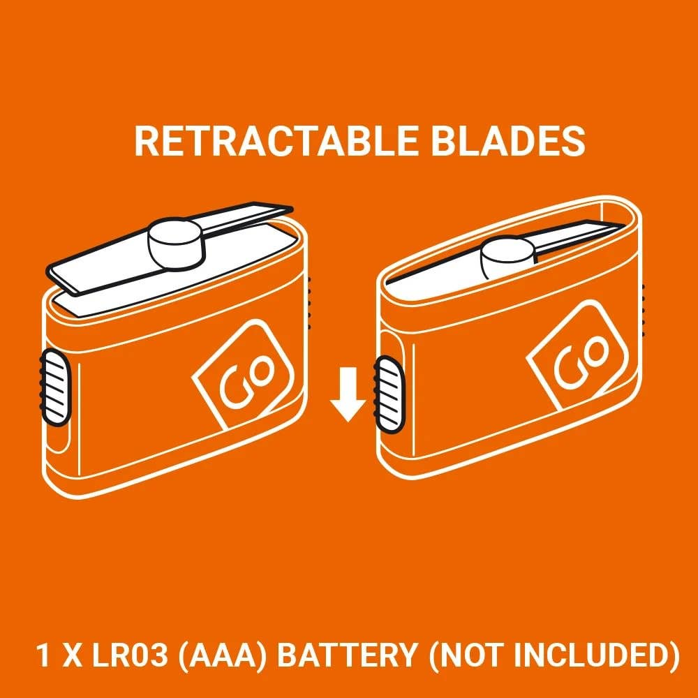 Go Travel - Vente Ventilateur électrique portatif - Ventilateur de voyage de poche Go Travel Ventilateur portable mini ventilateur7