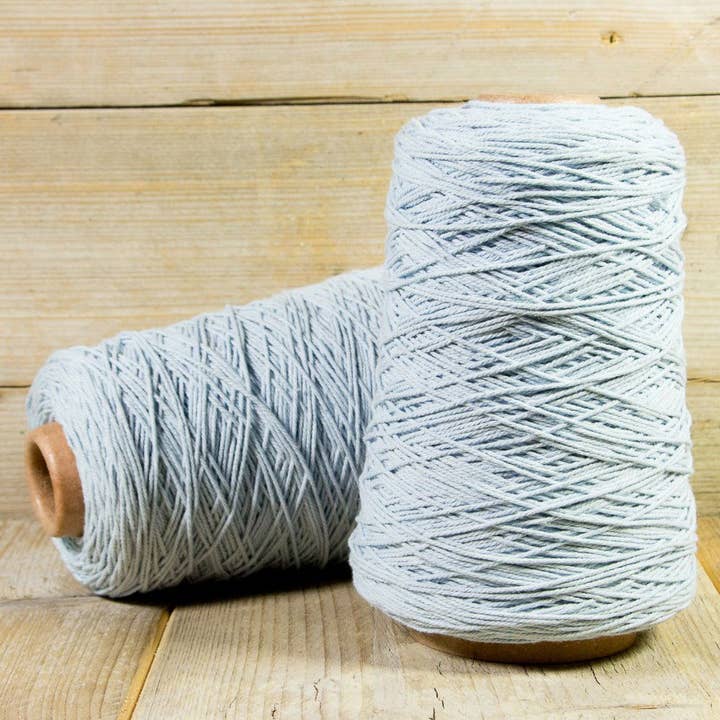 Ljusblå bomullssnöre 2 mm, 500 m för wholesale av kadopapier.net