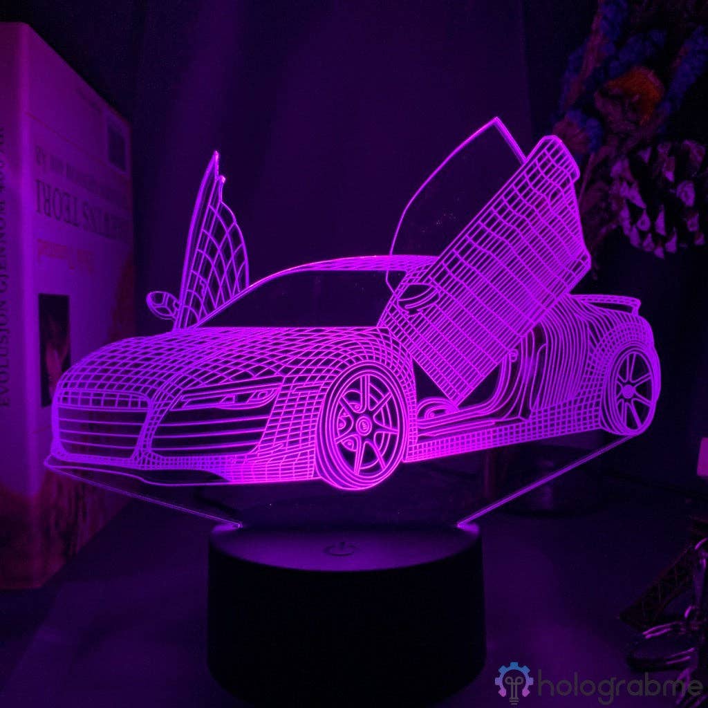 Holograbme - Wholesale Accent/Desk Lamp - Audi R8 Car Lamp3