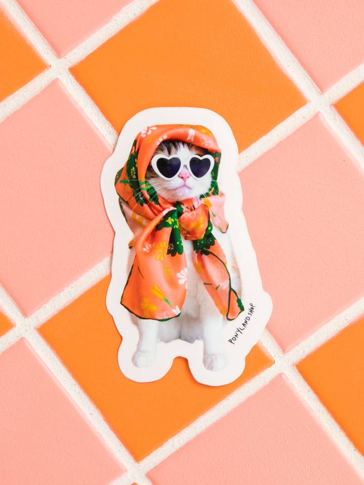 "Fabulous Pony" Waterproof UV Vinyl Sticker for wholesale by PONYLAND