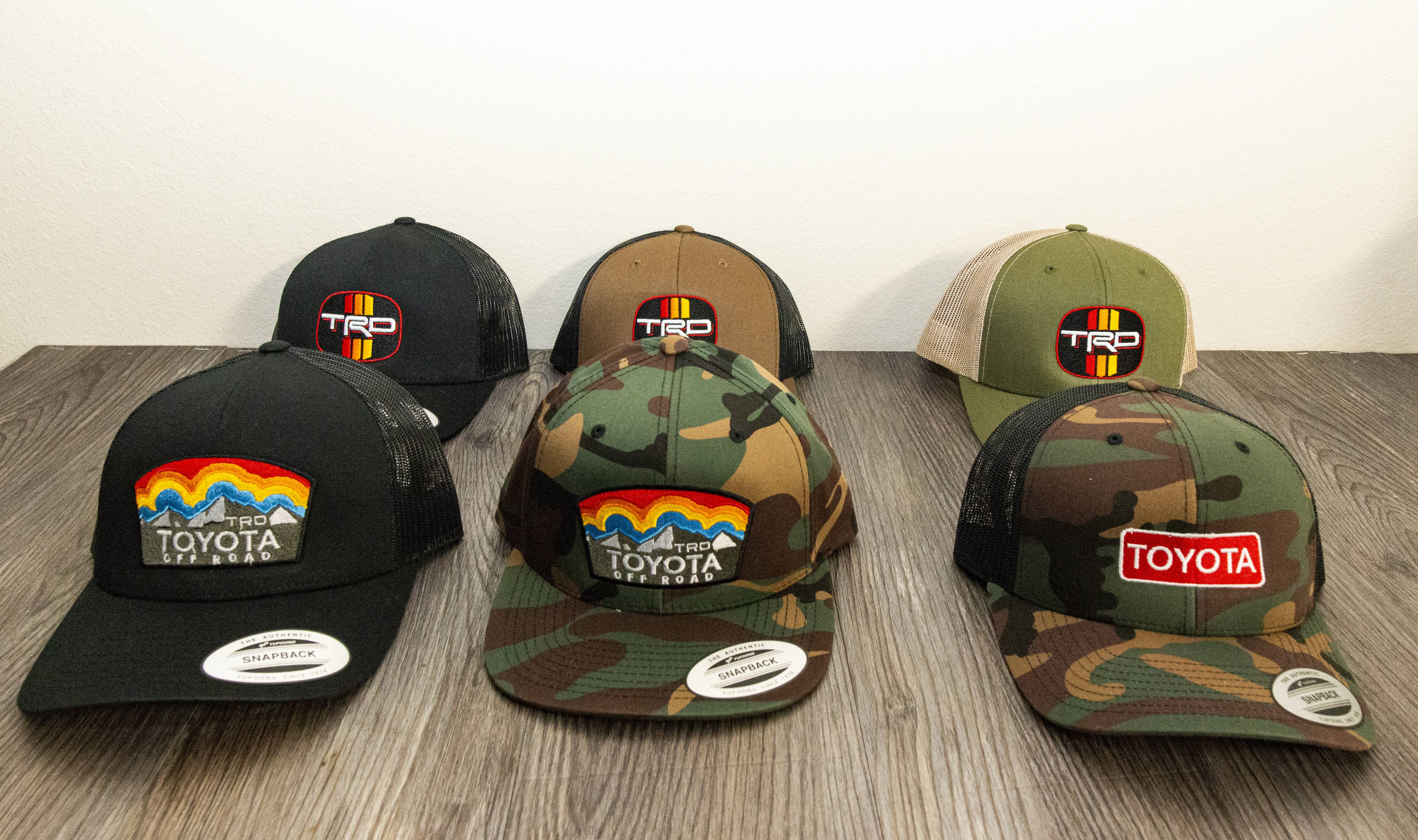 Wholesale Toyota Shop Series Trucker Hats Battle Born Clothing