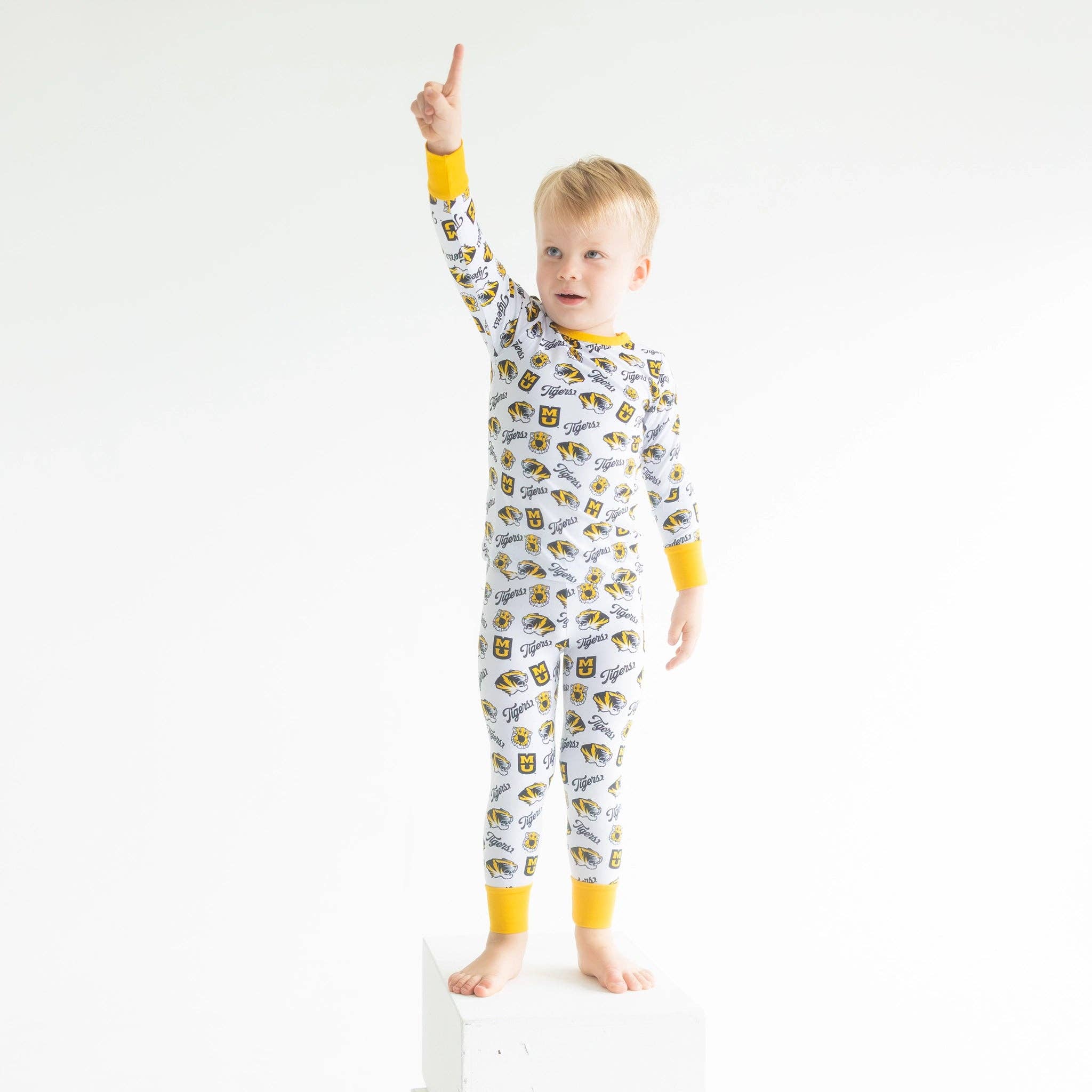 Tailgate Tikes - Wholesale Sleepwear Set - Kids - Missouri Tigers Two-Piece Pajama Set5