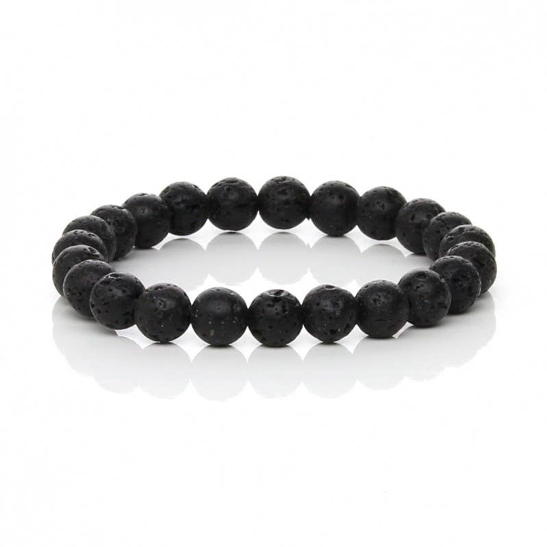 UniArt - Wholesale Cuff Bracelet - Lava bracelet, volcanic stone3