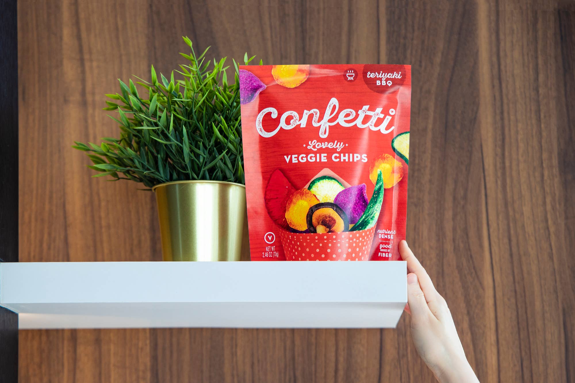 Confetti Snacks - Wholesale Chips - Lovely Vegetable Chips, Teriyaki BBQ5