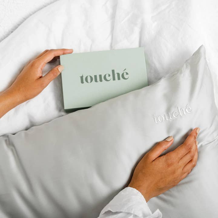 Touché – wholesale Bedding pillowcase/sham – Eucalyptus Vegan Silk™ Pillowcase - Sage