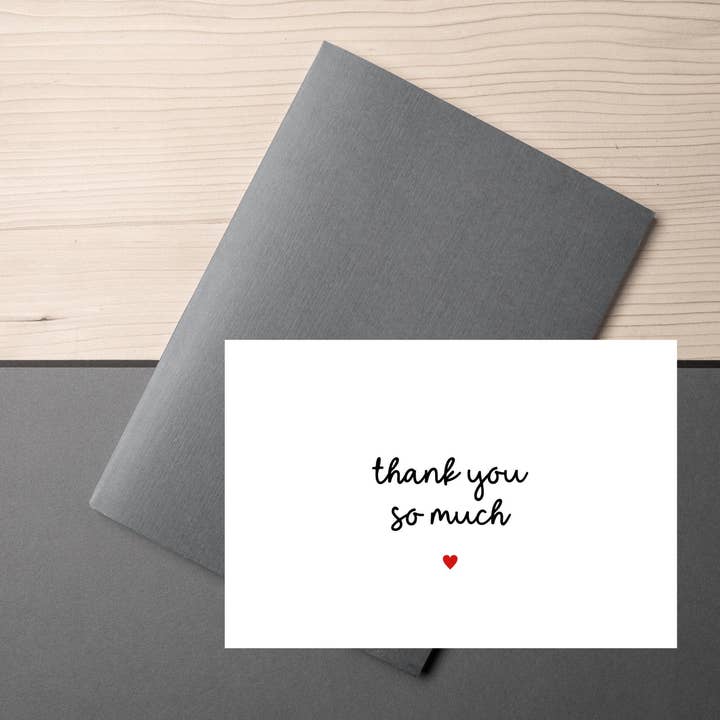 TipsyCards – postal de agradecimento por atacado – Cartões de agradecimento simples3