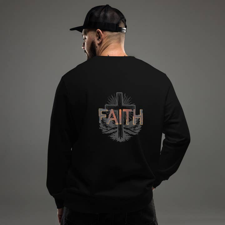 Sweatshirt Unisexe en Coton Bio Faith | Vêtements Chrétiens pour la vente par Grow Your Faith