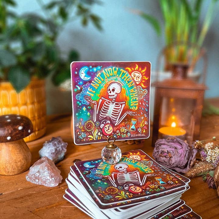 SeeknRevel - Wholesale Sticker - If Not Now Then When? - Sticker1