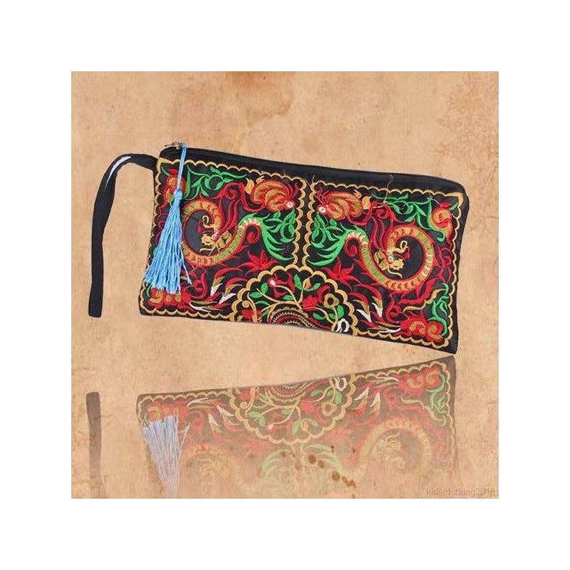 UZ Wholesale Store - Wholesale Wallet - Women's - Women's Embroidered Long Wallet1