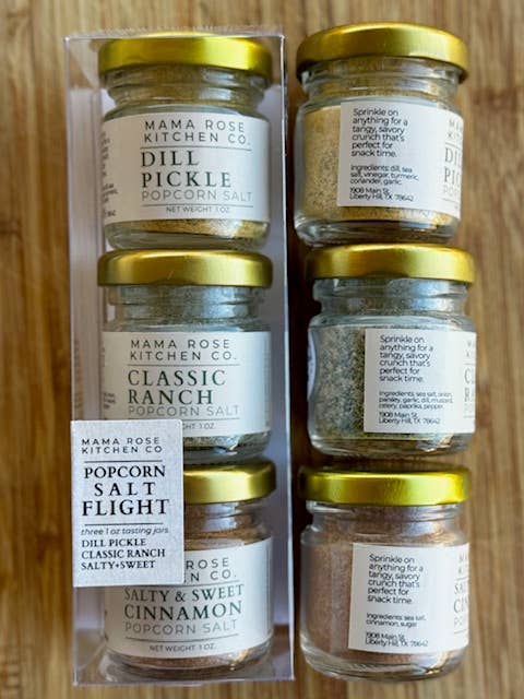 Mama Rose Kitchen Co - Wholesale Dried Spice Mix - Flight Trio Salt Popcorn Seasonings3