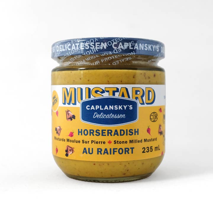 Caplansky's Deli Mustard - Wholesale Mustard - Caplansky's Deli Mustard Starter Pack 235 ml - 8 oz.4