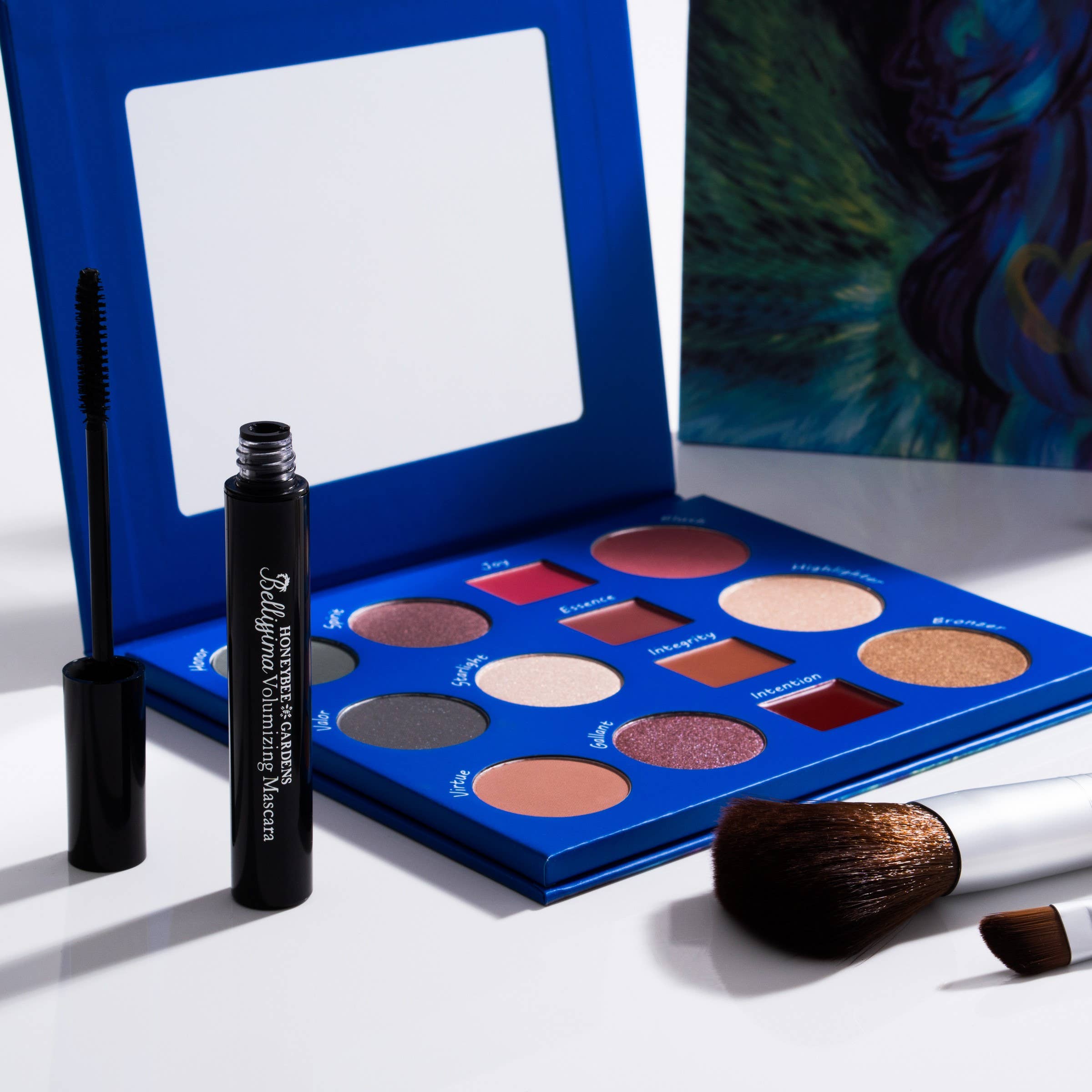 Honeybee Gardens Natural Cosmetics & Body Care - Venta al por mayor Paletas de maquillaje - Paleta todo en uno para labios, mejillas y ojos - Maquillaje facial12