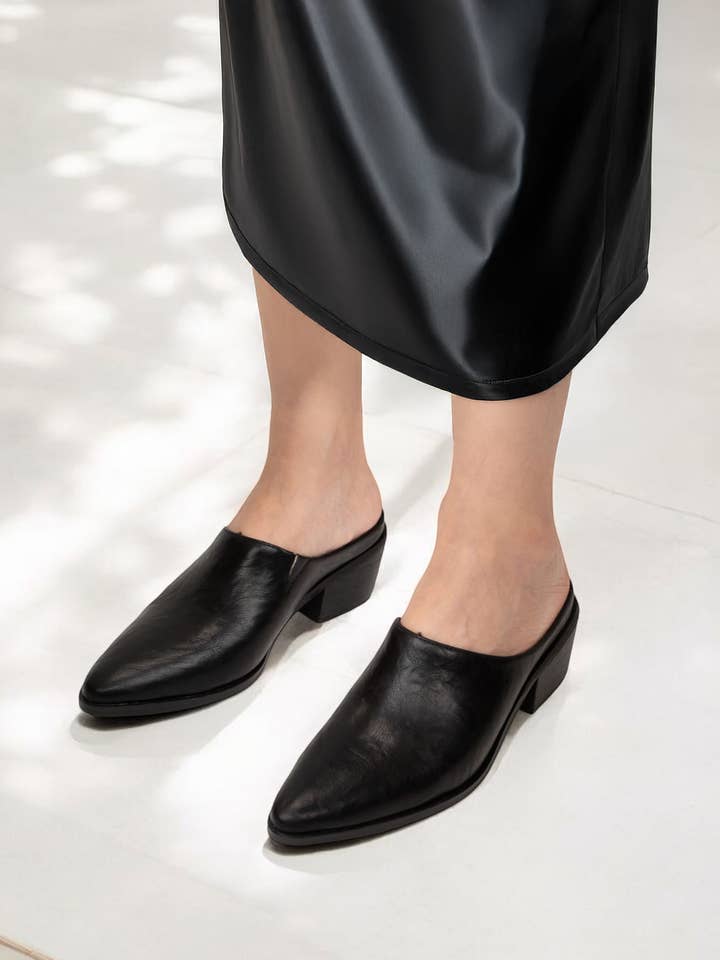 CCOCCI - Wholesale Mules - Women's - CCOCCI MINI PACK | GINA POINTED-TOE BLOCK HEEL MULE27