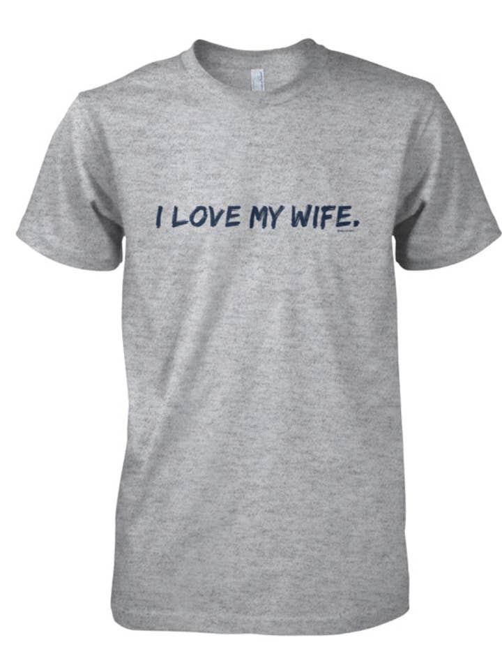 Love Wife Shirt (Sport Grey) for wholesale by Red Letter 9