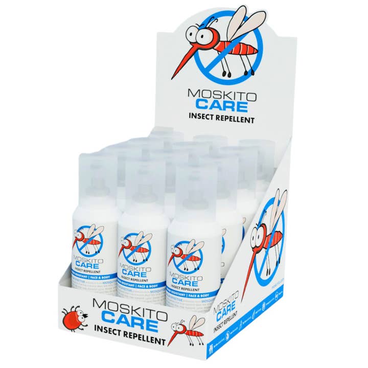 Moskinto: Original Itch-Relief Patch & 14hr Insect Repellent - Wholesale Insect Repellent - Moskito Care, 14hr Moisturizing Insect Repellent (1oz)6