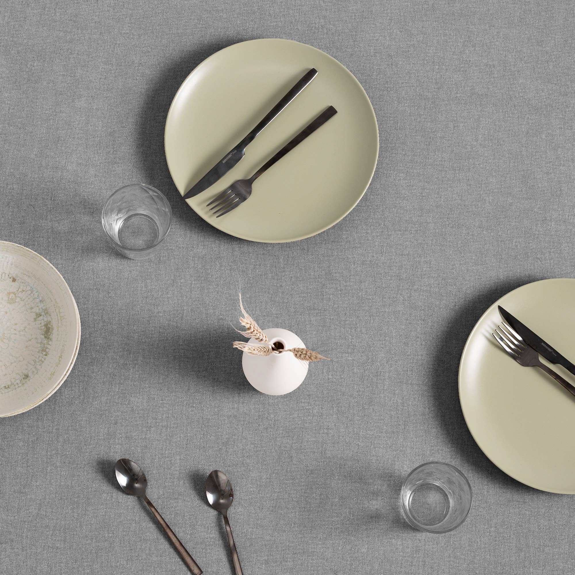 GAMUSI - Wholesale Tablecloth - Stain-resistant cotton tablecloth fabric feel INDIRA21