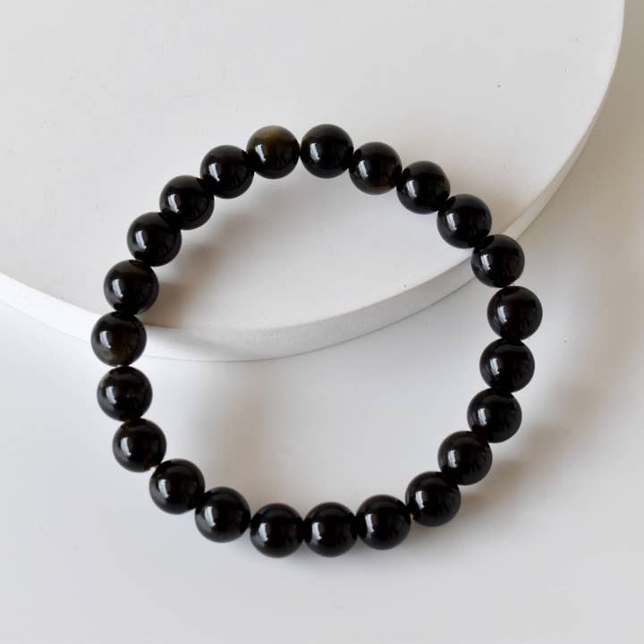 Soothing Crystals – Großhandel Perlenarmband – Heilungsarmband | Goldener Obsidian | Edelsteinarmband11