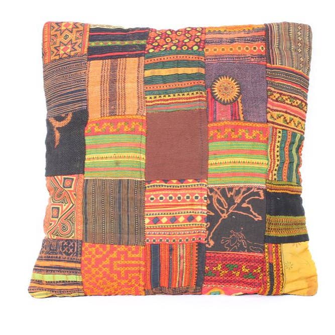 Lumily – wholesale Throw pillow cover – Patchwork Fabric Pillow Cover | Limited Edition - Thailand