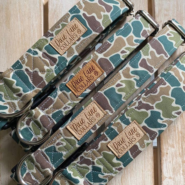Camo Marsh Dog Collar, Duck Camo, Camouflage and other Purchase Wholesale tactical collar. Free Returns & Net 60 Terms on Faire trending on Faire.