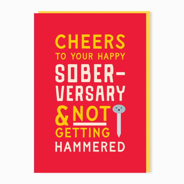 Ædruårsdag Kort – Ikke Blive Smedet for engroshandel hos Stoats & Weasels