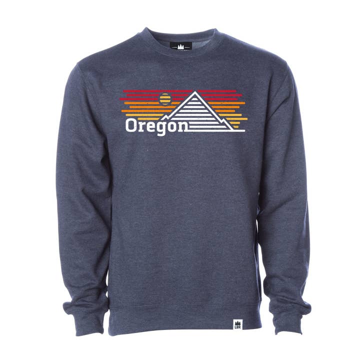 Oregon Horizons | Unisex Crewneck Sweatshirt for wholesale by Little Bay Root