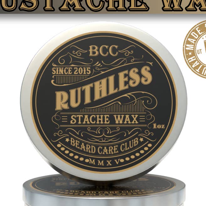 Ubarmhjertig overskæg voks for engroshandel hos Beard Care Club