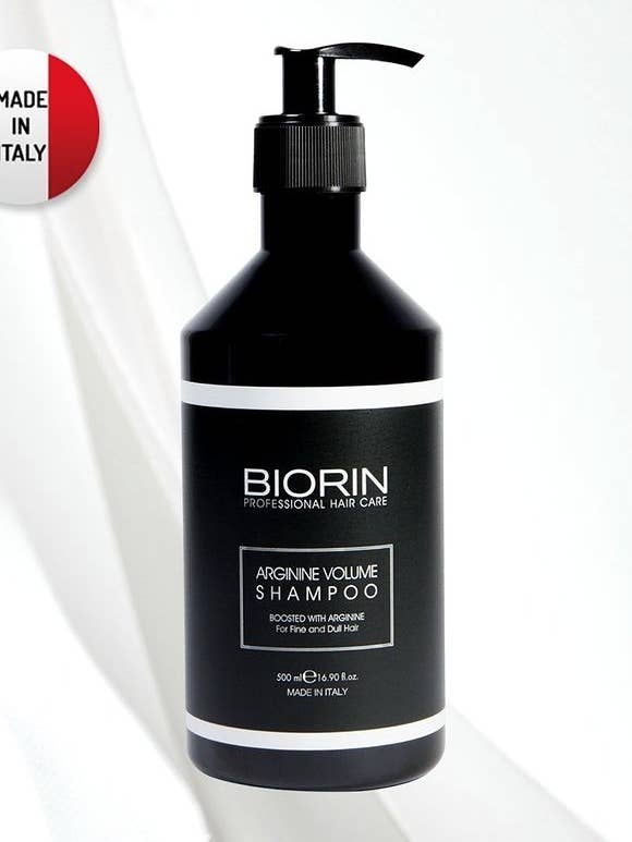 SHAMPOOING VOLUMATEUR À L'ARGININE BIORIN pour la vente par Biorin