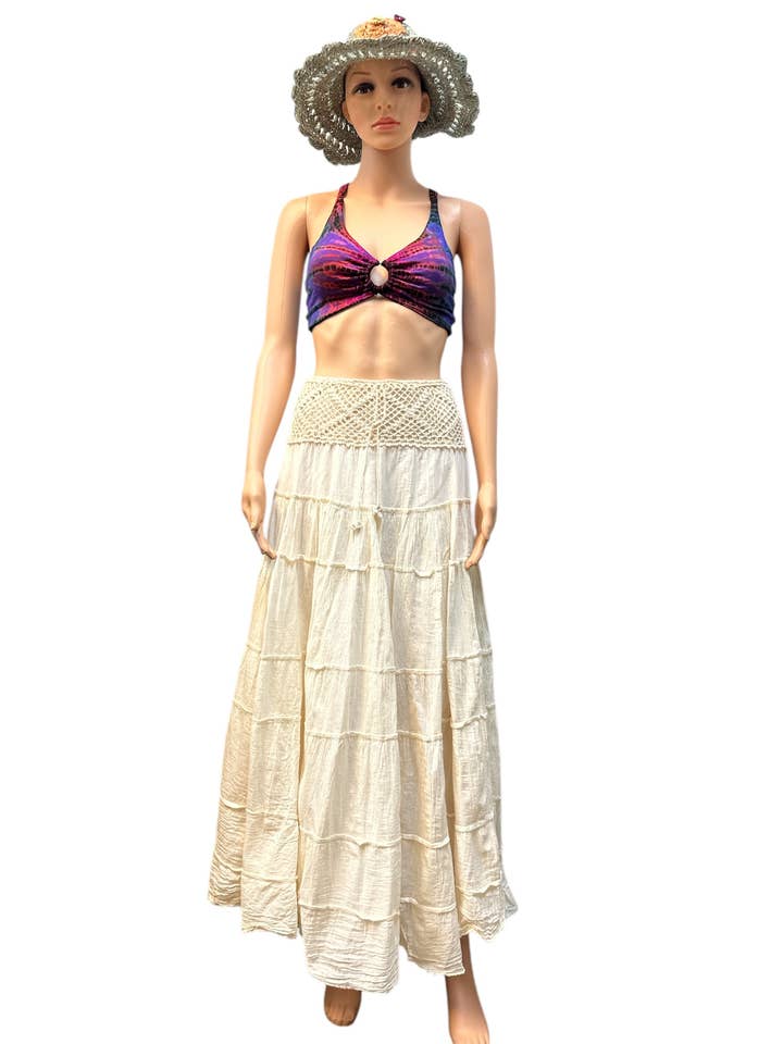 JUPE TISSÉE POUR FEMME KTK421 pour la vente par Rising International Inc