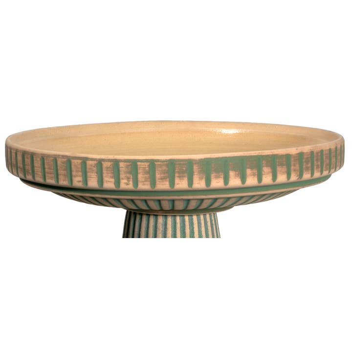 Universal Birdbath Top - Forall Green for wholesale by Burley Clay