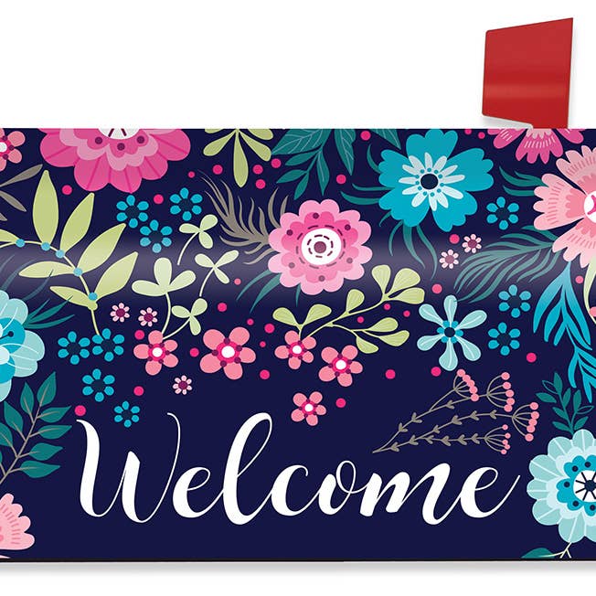 Briarwood Lane - Wholesale Mailbox - Bright Floral Mailbox Cover