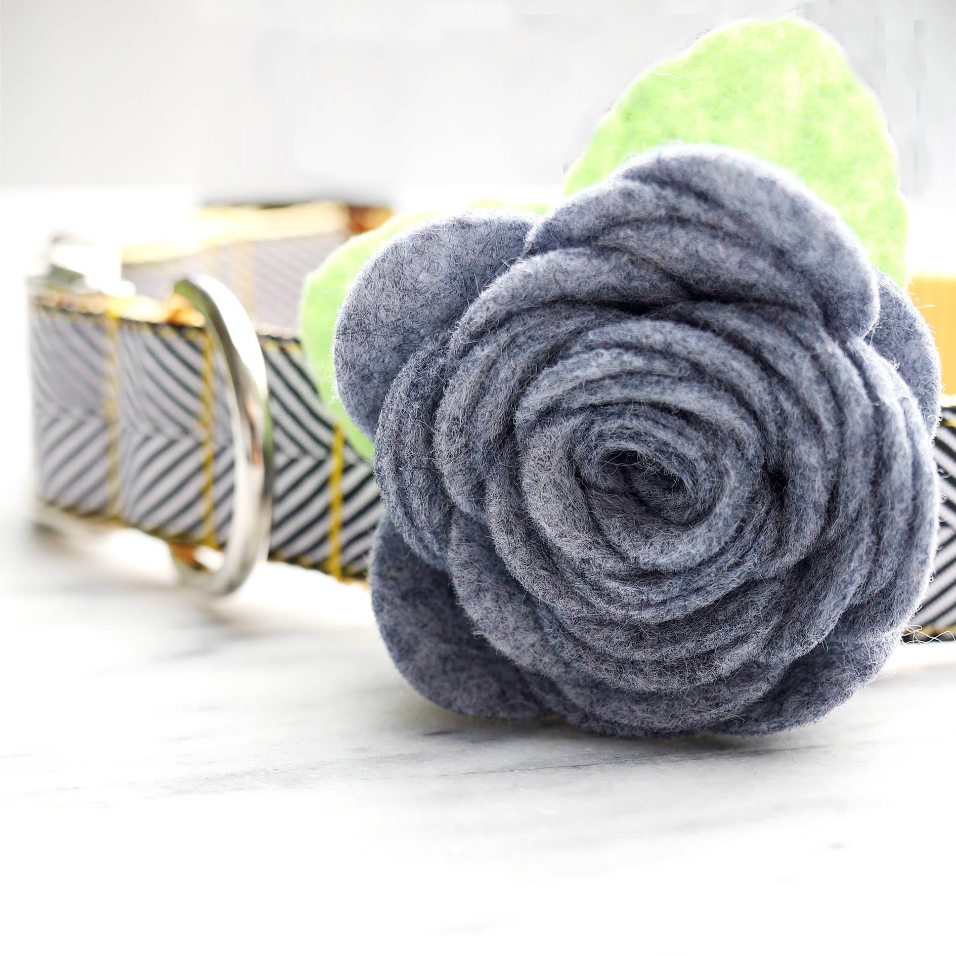 Mimi Green - Vente Collier – chien - Collier pour chien Rose Fleur26