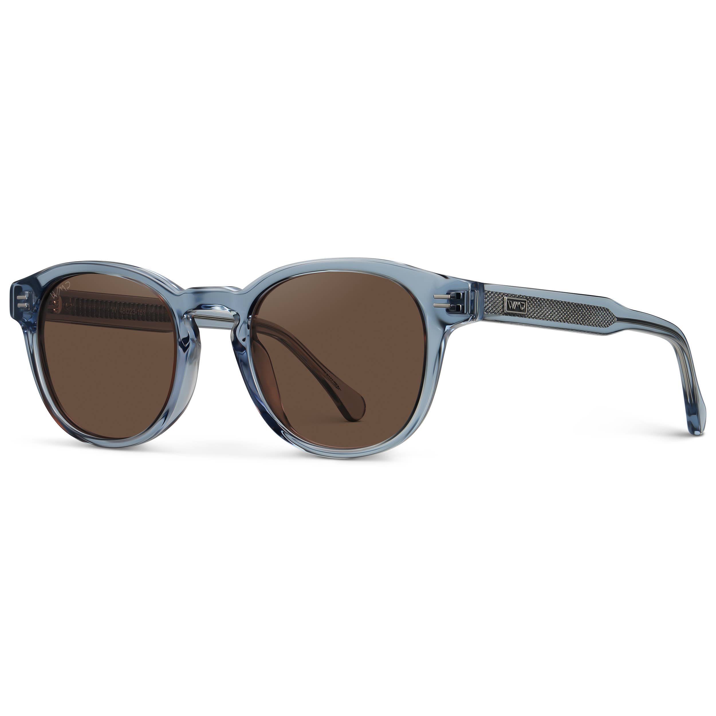 WMP Eyewear - Wholesale Sunglasses - Men's - Felix - Men’s Retro Round Oval Polarized Sunglasses0