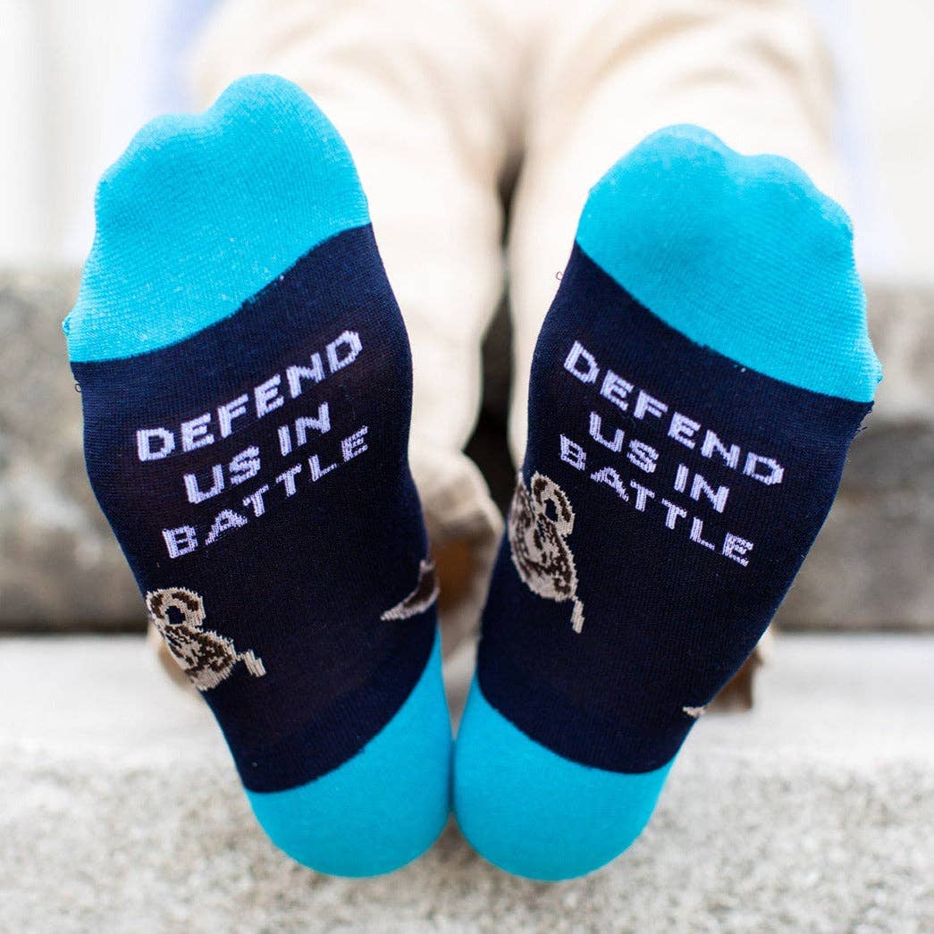 Sock Religious - Wholesale Socks - Unisex - St. Michael Adult XL Socks3