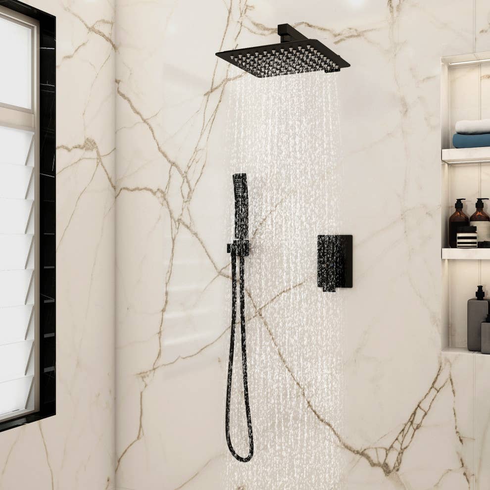 Ayna Decors - Wholesale Shower Head - Ayna Decors Modern Dual Function Rain Shower System10