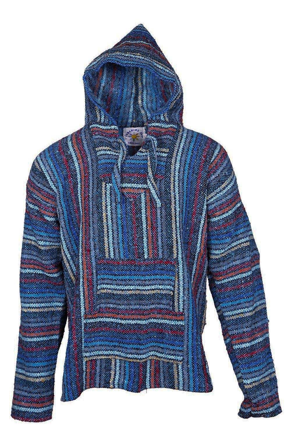 Sunshine Joy - Wholesale Hoodie - Unisex - Baja Joy High-Quality Pull-Over Hoodie Pinata Stripe1