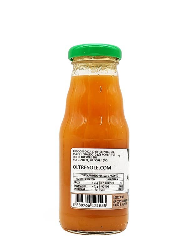Oltresole - Wholesale Fruit Juice - ORGANIC APRICOT JUICE 200 ml1