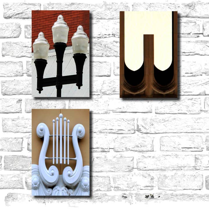 Impressões de Arquitectura Letra W por atacado de Zelless Image