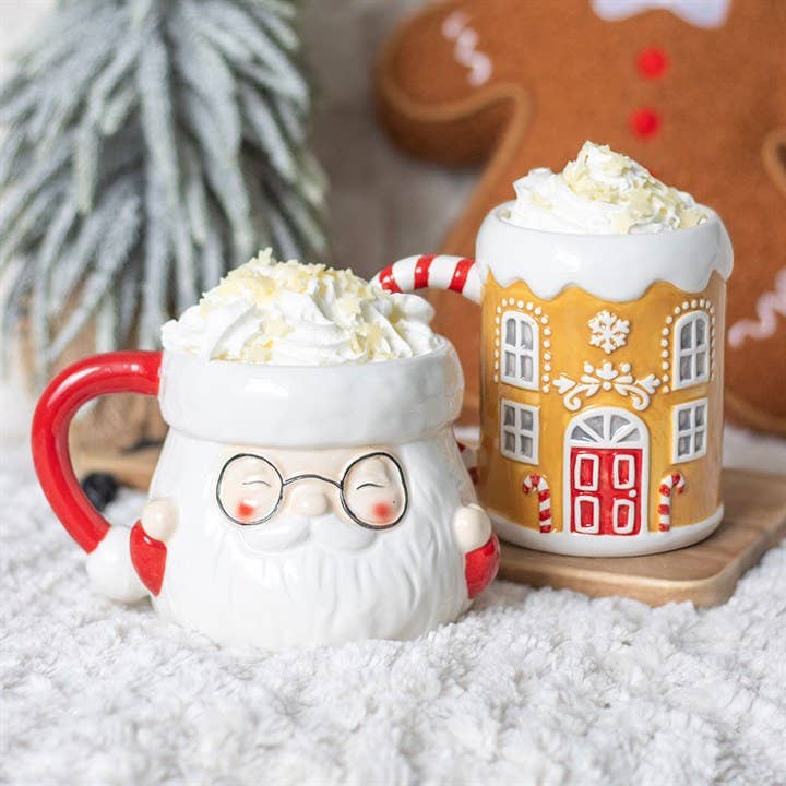 Something Different Wholesale - Wholesale Coffee Mug - Santa Claus Shaped Christmas Mug4