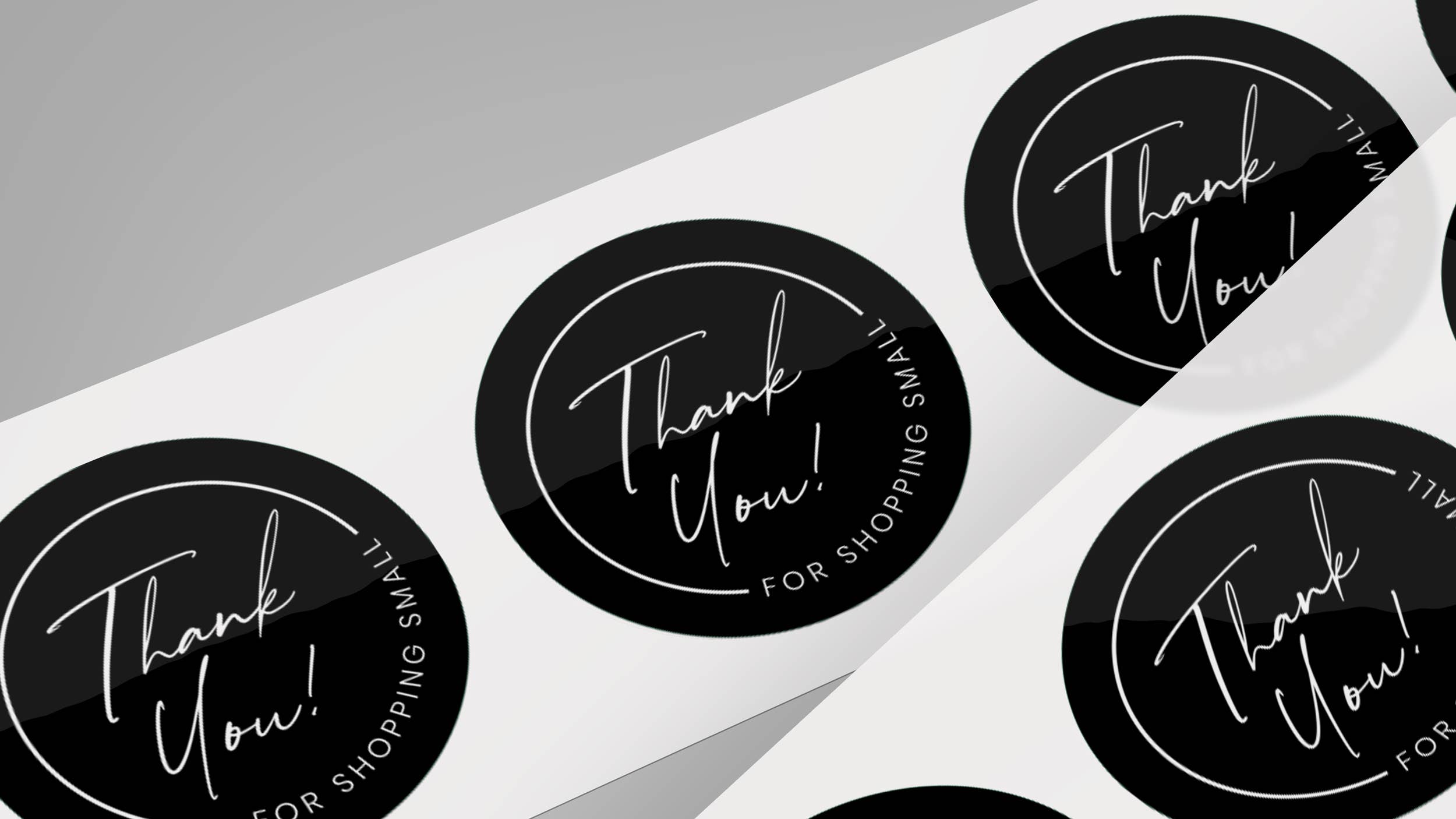 Send Me a Dream – wholesale Sticker – Roll of 250 Packaging Stickers-Thank You for Shopping Small1