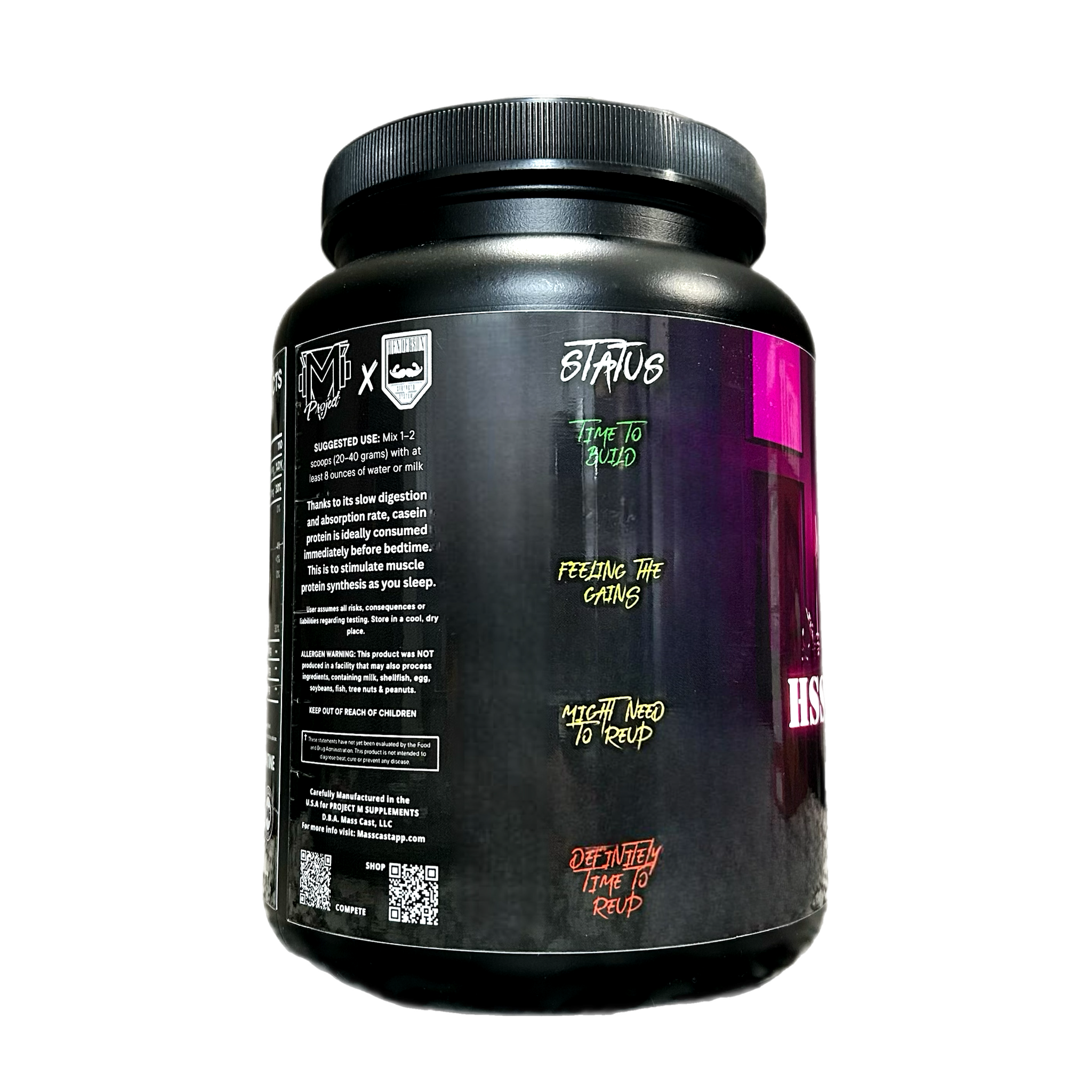 Mass Cast, LLC - Wholesale Protein/superfood powder - HSS Recovery Protocol Sleep Protein1