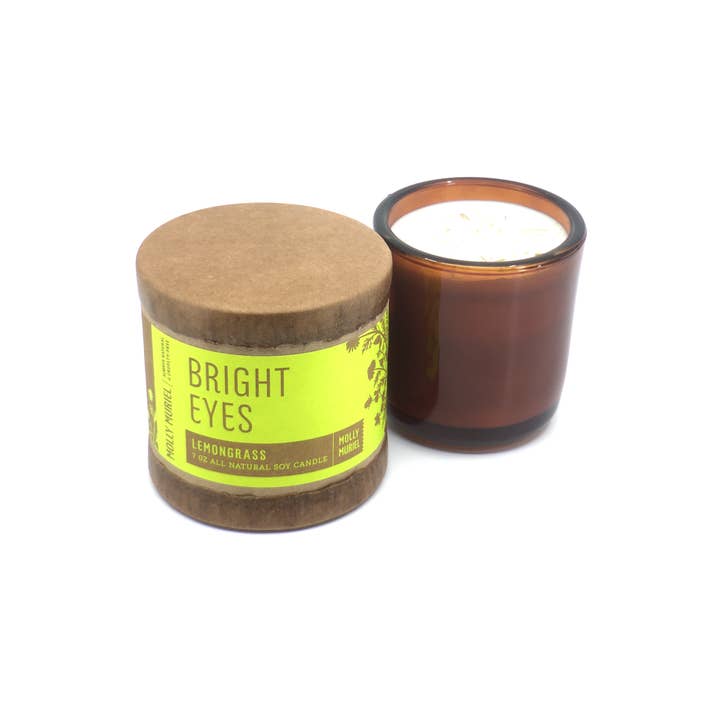 CANDELA CON OCCHI LUMINOSI (CITRONELLA) - 7OZ per la vendita all'ingrosso da parte di Molly Muriel Bath + Body