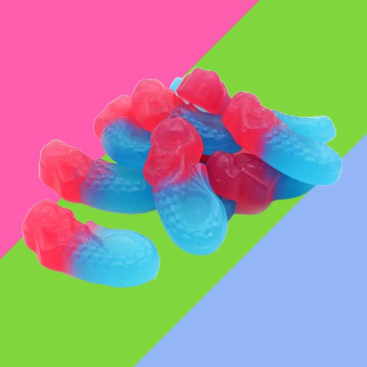 Gaffney's Sweets & Treats Wholesale - Wholesale Gummy - Kingsway Vegan Bubblegum Mermaids 3kg