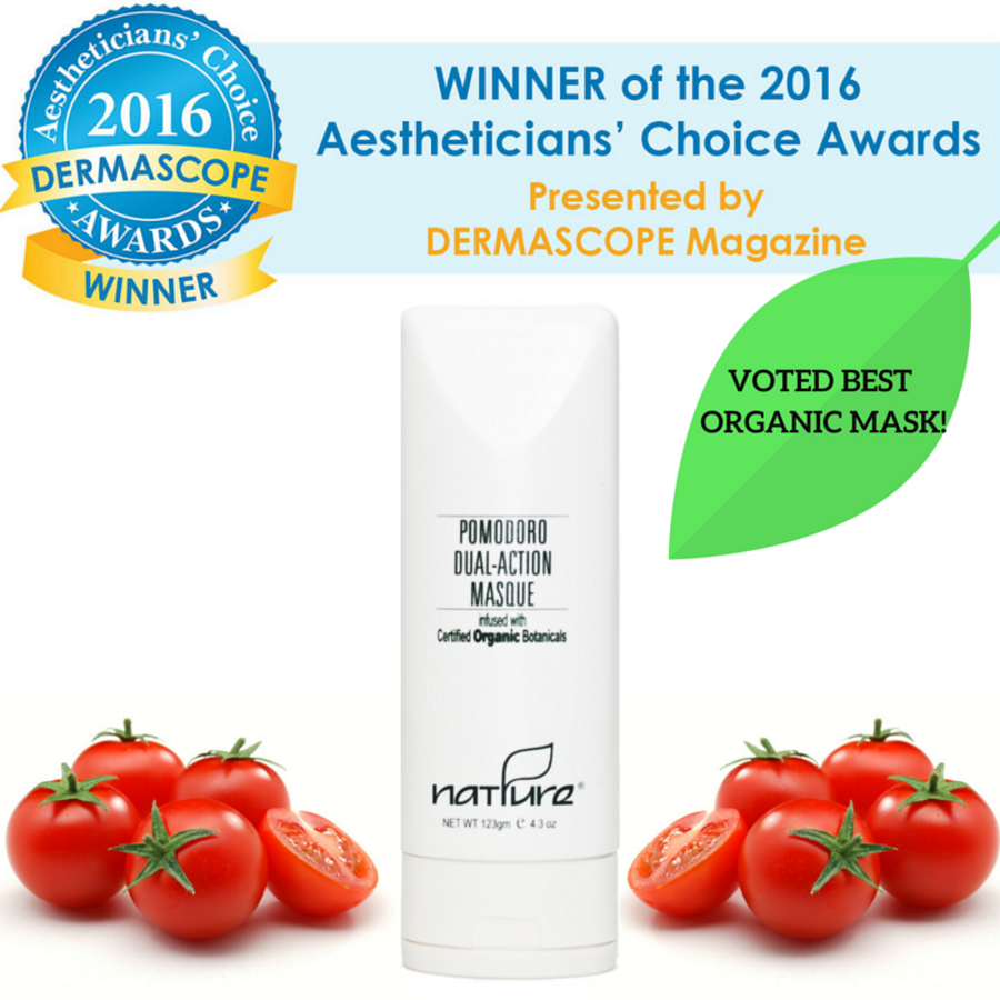 NATPURE Clinical Skin Care - Wholesale Skincare Face Mask - Pomodoro Dual-Action Masque with Certified Organic Botanical1