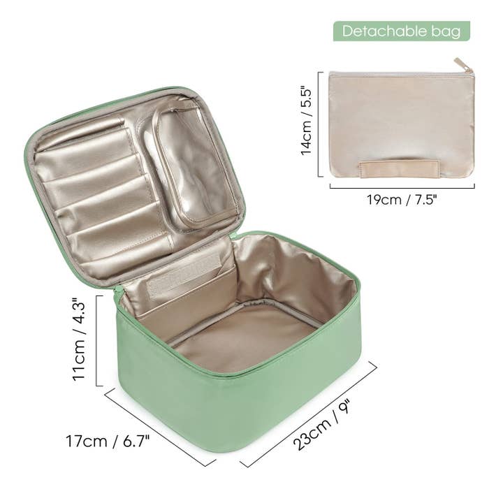 wandf – wholesale Make-up/cosmetic bag – Narwey 5022 Travel Makeup Bag Cosmetic Case Organizer