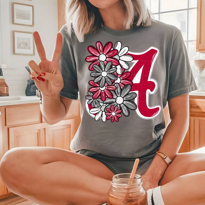 Alabama Floral - Tee for wholesale by Cash & Drix Wholesale