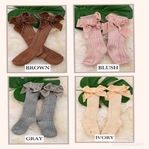 Purchase Wholesale baby knee high socks. Free Returns & Net 60 Terms on  Faire