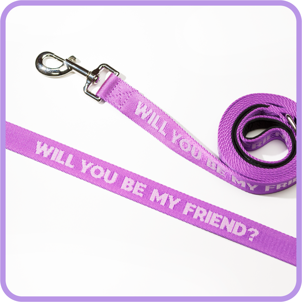 Pretty Alright Goods - Wholesale Pet Leash - Dog - Be My Friend - Dog Leash0